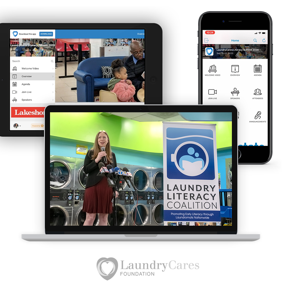 Advanced Events Client Laundry Cares Virtual Event Showcase images